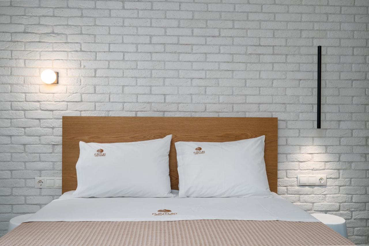 Funtuki Seaside Apartments Leptokarya  Bagian luar foto